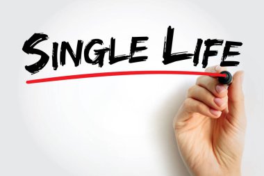 Single Life metin alıntısı, kavram arkaplanı