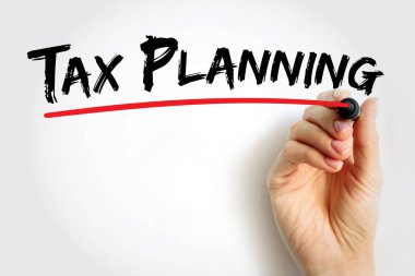 Vergi Planlama metni alıntısı, kavram geçmişi