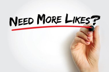 Daha Fazla Hoşlanma Gerekiyor metin alıntısı, konsept arkaplan