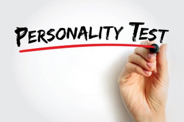 Kişilik Test metni alıntısı, kavram geçmişi