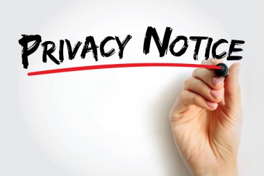 Mahremiyet Bildirisi metin alıntısı, kavram arkaplanı