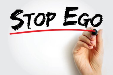 Ego metnini durdur, kavram arkaplanı