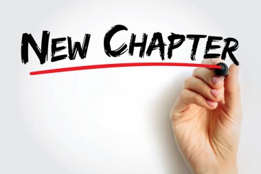 Yeni Bölüm - bir kitap veya metnin diğer parçalarının bölündüğü, genellikle bir sayı verilen, metin kavramı arkaplanı