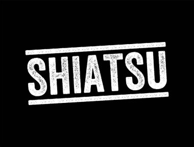 Shiatsu - geleneksel Çin tıbbı kavramlarına dayanan Japon kaportası formu, metin pulu konsepti geçmişi