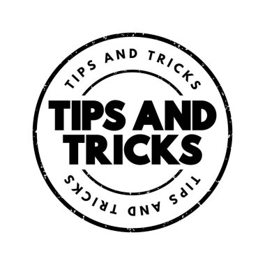 İpuçları ve Numaralar metin damgası, kavram geçmişi