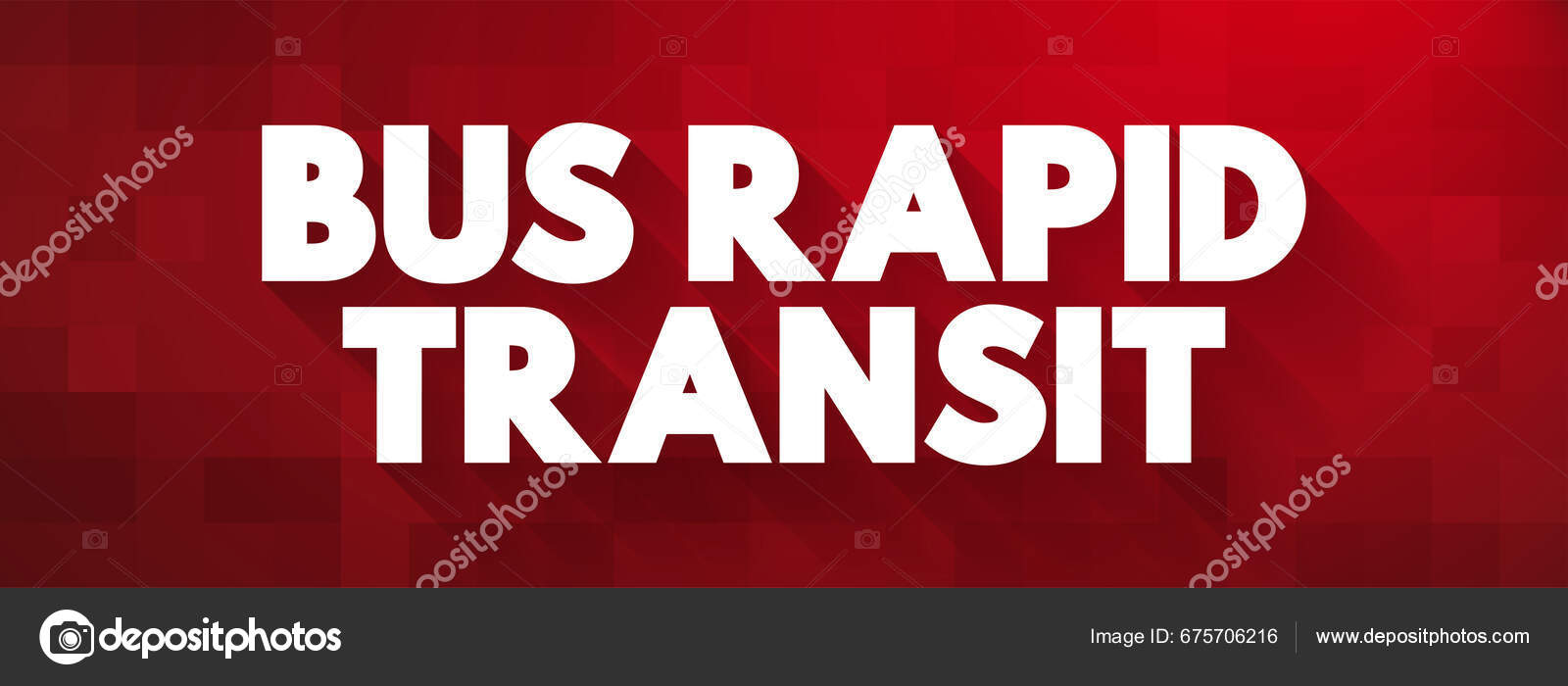 Bus Rapid Transit Ist Ein Bus Basiertes Öffentliches Verkehrssystem Das