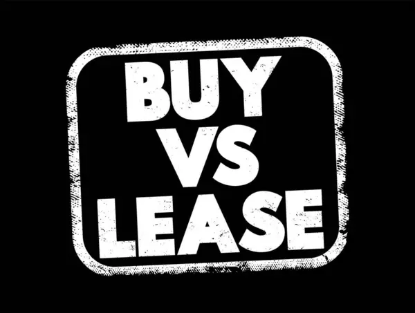Lease 텍스트 컨셉트 — 스톡 벡터