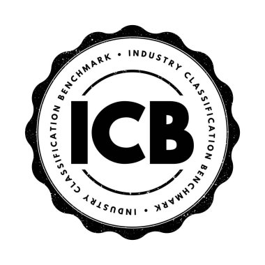 ICB Endüstri Sınıflandırma Kriterleri - tüm kamu kuruluşlarını belirli endüstrilerin uygun alt sektörlerine atama sistemi, kısaltma metin damgası