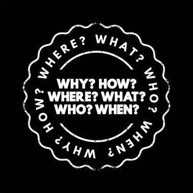 Cevapları bilgi toplama veya sorun çözmede temel kabul edilen sorular, pul kavramı arka planı