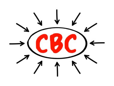 Tam kan sayımı - genel sağlığınızı ölçmek için kullanılan kan testi ve çok çeşitli bozukluklar, oklu kısaltma metinleri tespit etmek için