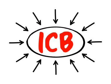 ICB Endüstri Sınıflandırma Kriterleri - tüm kamu kuruluşlarını belirli endüstrilerin uygun alt sektörlerine atama sistemi, oklu kısaltma metni