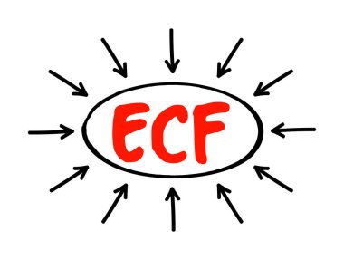 ECF Extracellular sıvısı - hücrelerde bulunmayan vücut sıvısı, oklu kısaltma metin kavramı