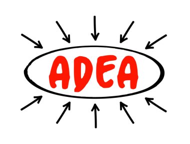 ADEA - İstihdam Yasasında Yaş Ayrımcılığı, oklu kısaltma metni, kavram geçmişi