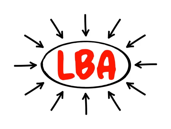 Lba Logical Block Addressing Common Scheme Used Specifying Location Blocks — Stock Vector
