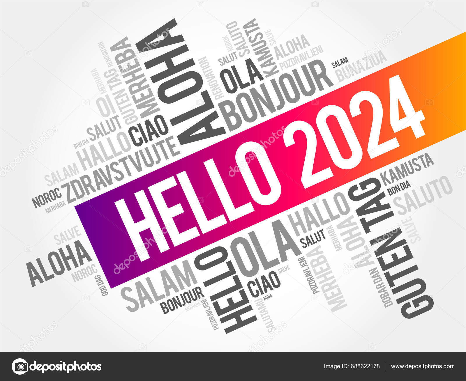 Hello 2024 Word Cloud Different Languages World Concept Background   Depositphotos 688622178 Stock Illustration Hello 2024 Word Cloud Different 