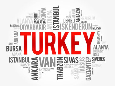 Türkiye 'deki şehirlerin listesi: Kolaj, iş ve seyahat kavramı geçmişi