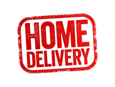 Ev Teslimatı - tüketicinin evine mal teslimatı hizmeti, metin pulu konsepti geçmişi
