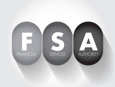 FSA Finans Hizmetleri Otoritesi - mali hizmetler sektörünün düzenlenmesinden sorumlu yarı-yargı organı, kısaltma metin kavramı