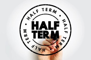 Yarım dönem metin damgası, kavram arkaplan