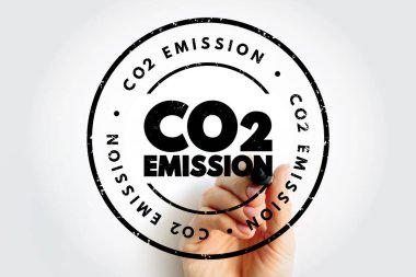 CO2 Emisyon metin damgası, kavram arkaplanı