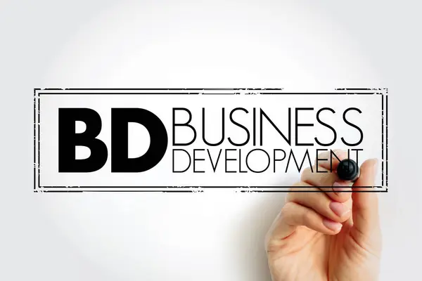 BD - Business Development entails tasks and processes to develop and implement growth opportunities within and between organizations, acronym concept background
