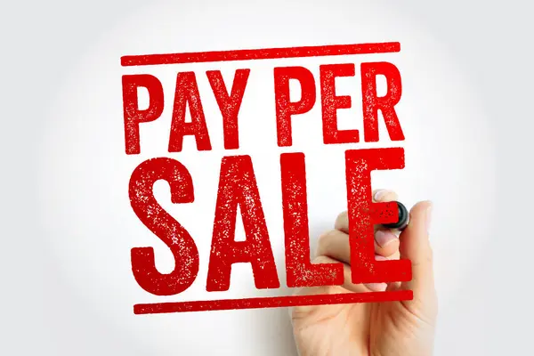 Pps Pay Sale Sistema Preços Publicidade Line Onde Proprietário Site — Fotografia de Stock