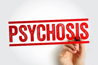 Psikoz, gerçeklikle bağınızı koparan bir zihinsel durumdur. Mesaj pulu kavramı.