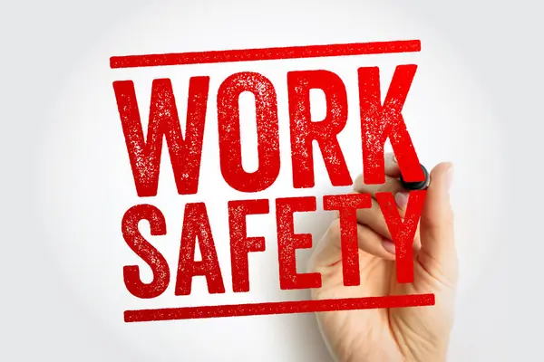 Work Safety Multidisciplinary Field Concerned Safety Health Welfare People Work Stock Image