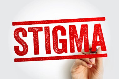 Stigma - belirli bir durum, kalite veya kişi ile ilişkili bir utanç işareti, metin damgası konsepti geçmişi