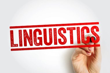 Dilbilim, sunumlar ve raporlar için insan dili, metin damgası kavramının bilimsel çalışmasıdır.