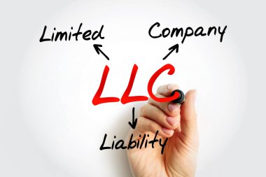 LLC - Sınırlı Sorumluluk Şirketi kısaltması, iş konsepti geçmişi