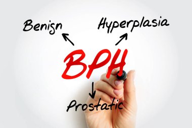 BPH - Benign Prostatic Hyperplasia kısaltması, tıbbi konsept geçmişi