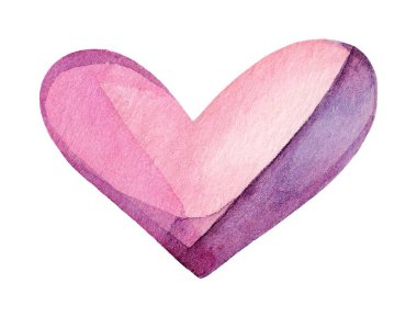 Canlı bir kalp şekli pembe ve mor renkler arasındaki yumuşak geçişleri, yaratıcı tasarımlar, kartlar ve sanat projeleri için mükemmeldir. Nazik harmanlama büyüleyici bir dokunuş ekliyor..