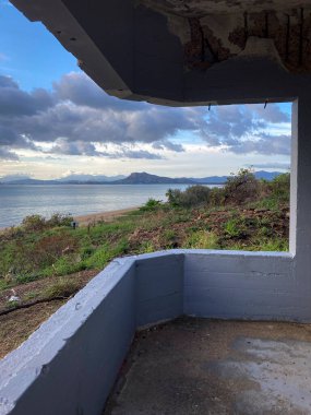 Castle Hill Dağı ile Townsville 'deki Cape Pallarenda Koruma Parkı' ndaki kale.
