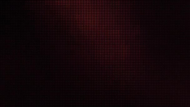 Rgb Flerfarvede Lysdioder Matrixen Close Ekstrem Makrovisning Led Matrix Rød – Stock-video