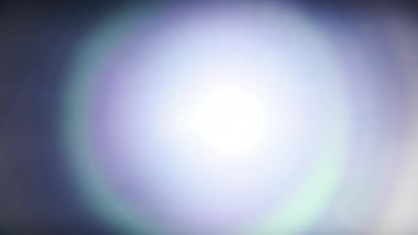 Світло Ліхтарика Камеру Чорному Тлі Легкий Ефект Відблисків Від Яскравого — стокове відео