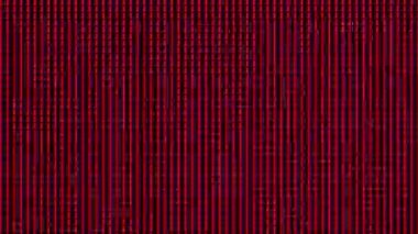 RGB Multi-Colored Sub Pixels of LED Matrix of the TV in Extreme Macro. Rows of colored RGB sub-pixels create an abstract pattern. Extreme macro Red, blue, and green LED pixels of VA matrix of 4K TV.