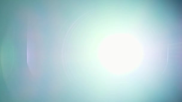 Яркий Проектор Радужного Света Крупным Планом Разноцветный Прожектор Обеспечивает Яркий — стоковое видео