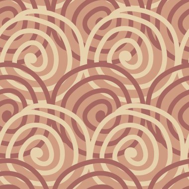 Soyut girdap şekilli, çağdaş yazdırılabilir, dikişsiz desen