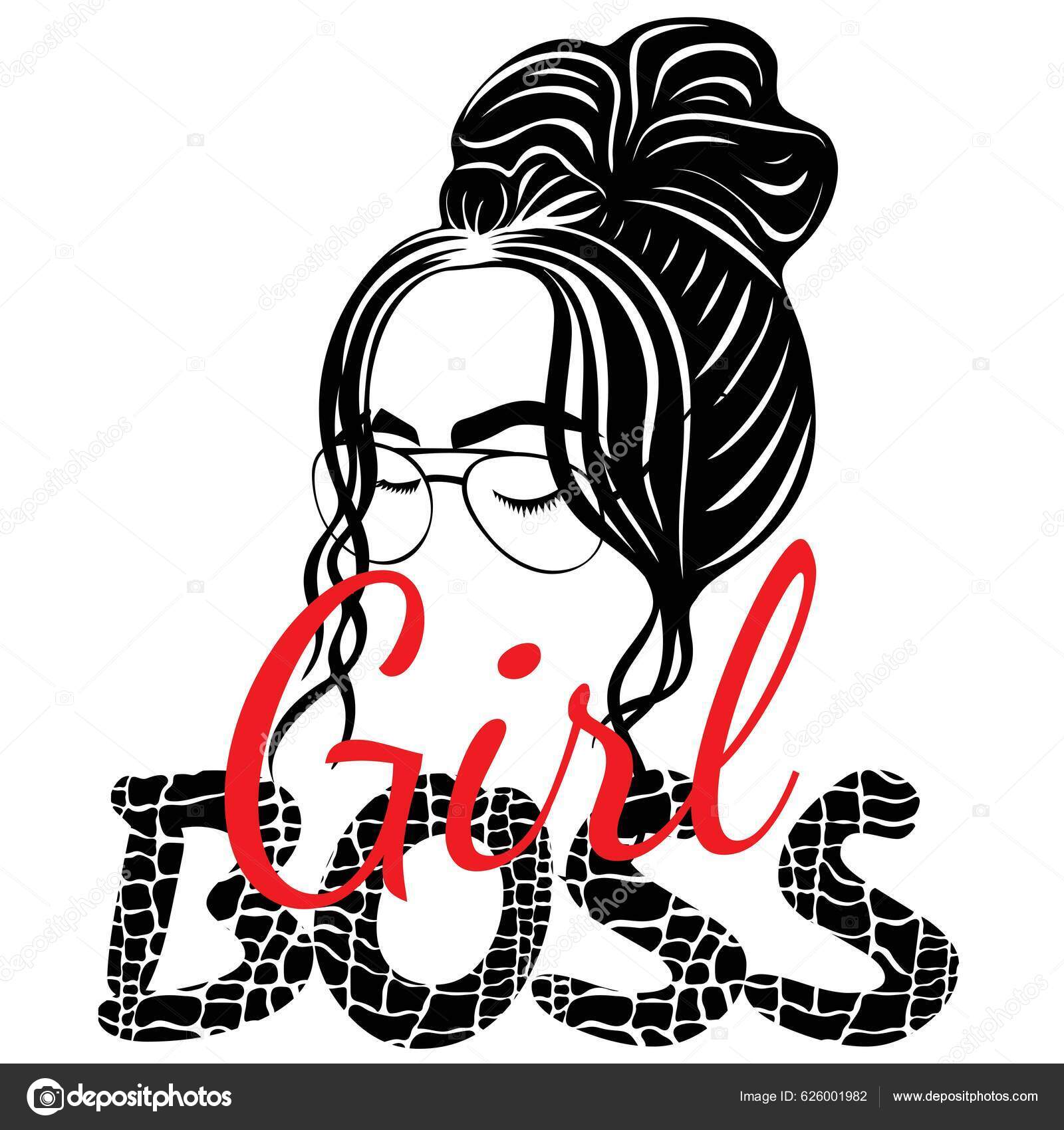 Girl deals boss glasses