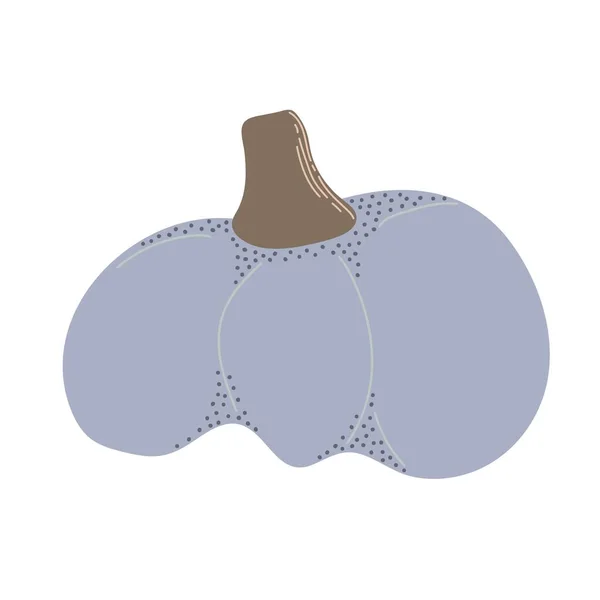 Citrouille Éléments Action Grâce Halloween Pour Conception Décorative Automne Invitation — Image vectorielle
