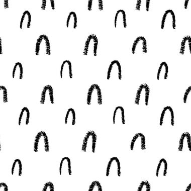 Elle çizilmiş mürekkep izi yok. Moda monokrom karalamalar ve fırça izleri. Basit soyut arkaplan. Tekstil, kumaş, duvar kağıdı, ambalaj, albüm ve ambalaj için harika.