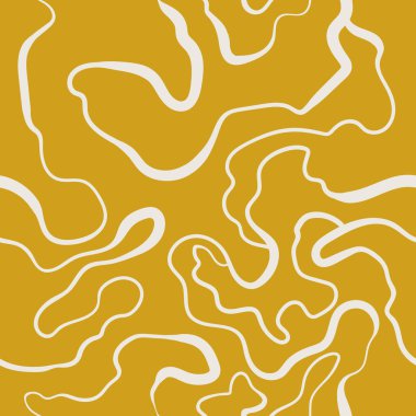 Dalgalı soyut arkaplan deseni. Modern moda boya çizgisi arka planı. Tekstil, kumaş, duvar kağıdı, ambalaj, albüm ve ambalaj için harika.