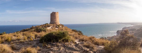 Klippen Und Strände Süden Spaniens Der Valencianischen Gemeinde Weißes Ufer — Stockfoto