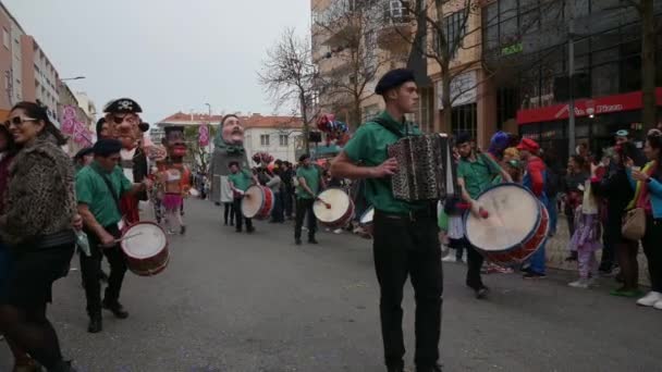 Torres Vedras Portugal Février 2023 Torres Vedras Carnaval 2023 Carnaval — Video