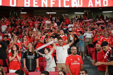 Lizbon, Portekiz. 16 Eylül 2025. Benfica, Lizbon 'daki Estadio da Luz' da UEFA Şampiyonlar Ligi için Kabil 'e karşı..