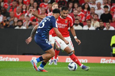 Lizbon, Portekiz. 16 Eylül 2025. Benfica, Lizbon 'daki Estadio da Luz' da UEFA Şampiyonlar Ligi için Kabil 'e karşı..