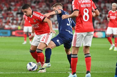 Lizbon, Portekiz. 16 Eylül 2025. Benfica, Lizbon 'daki Estadio da Luz' da UEFA Şampiyonlar Ligi için Kabil 'e karşı..