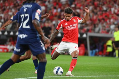 Lizbon, Portekiz. 16 Eylül 2025. Benfica, Lizbon 'daki Estadio da Luz' da UEFA Şampiyonlar Ligi için Kabil 'e karşı..