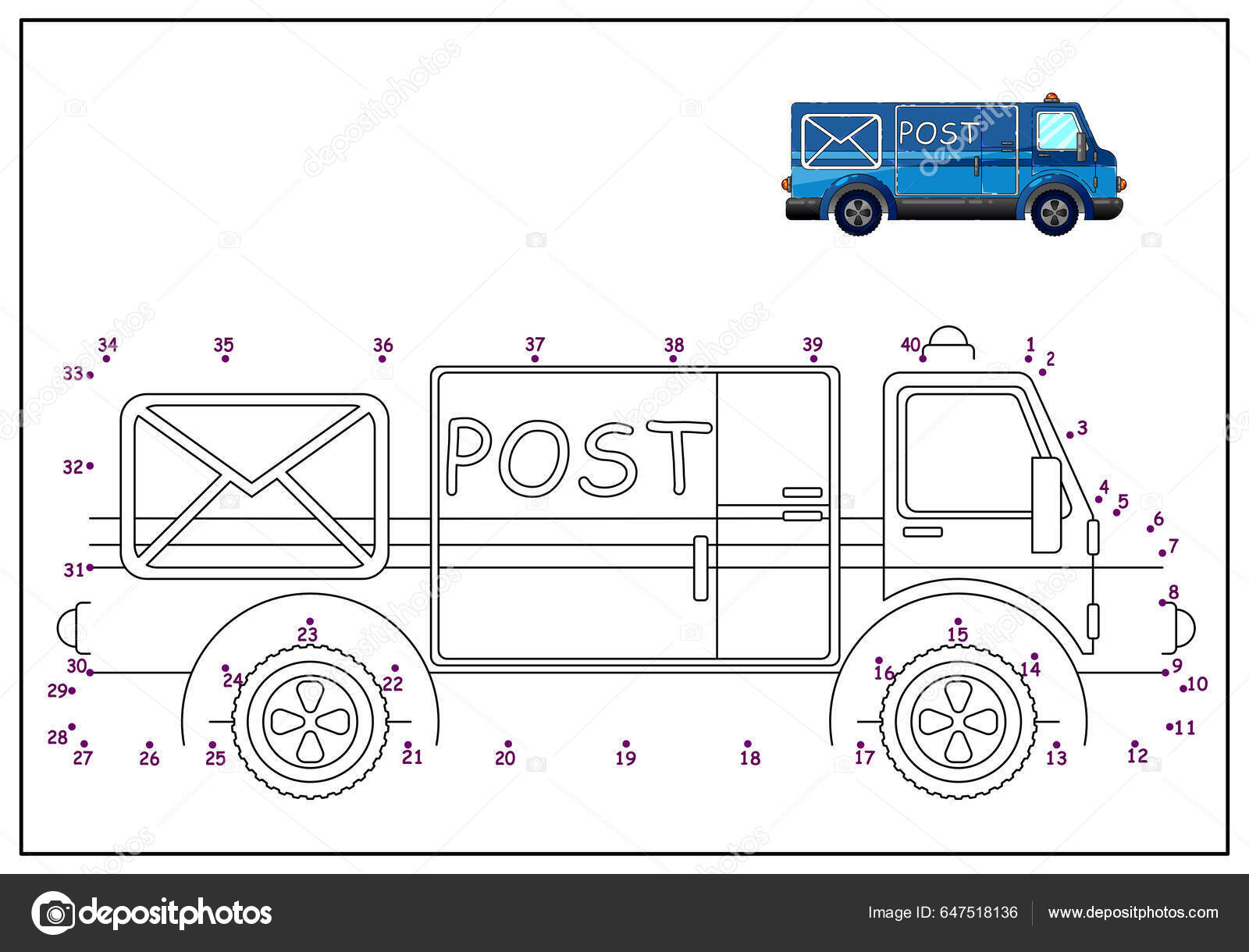 Jogo de Colorir para Crianças: Carro